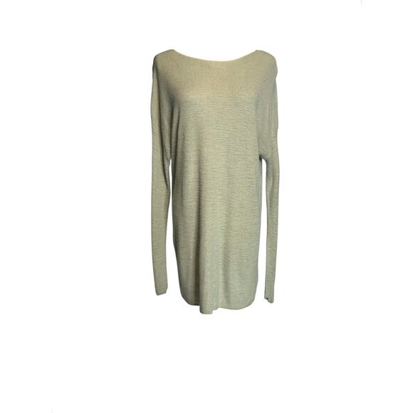 Lou & Grey light mint green long sleeves tunic sweater size Small - Picture 10 of 10